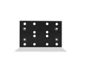 FESTOOL ACCESSORY 489252 SSH-STF-80x130/14 Sanding pad StickFix