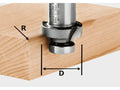 FESTOOL ACCESSORY 490096 HW R6-OFK Classic ogee cutter HW (bearing not incuded)