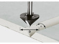 FESTOOL ACCESSORY 491001 HW S8 D32/90 degree Cutter V groove HW shank 8 mm