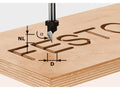 FESTOOL ACCESSORY 491002 HS S8 D11/60 degree Script cutter HS shank 8 mm