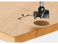 FESTOOL ACCESSORY 491077 HW S8 D35 Hinge location cutter HW shank 8 mm