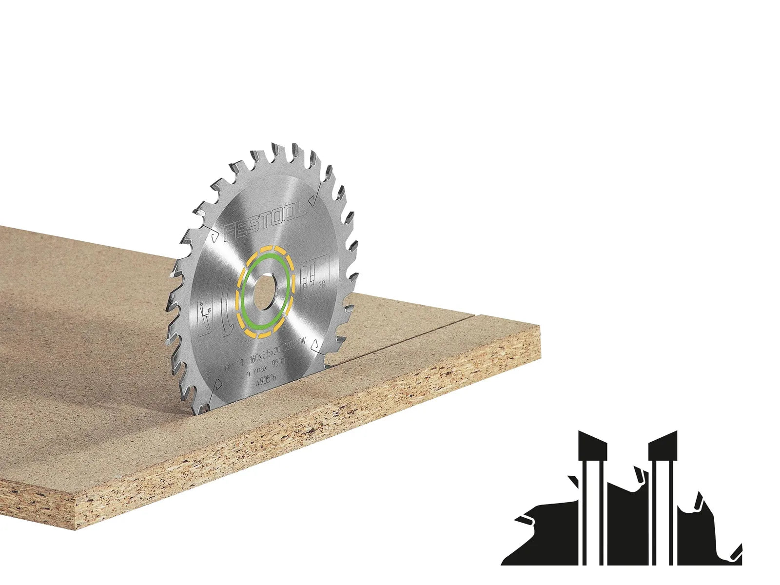 FESTOOL ACCESSORY 494604 260x2.5x30 W60 Universal saw blade