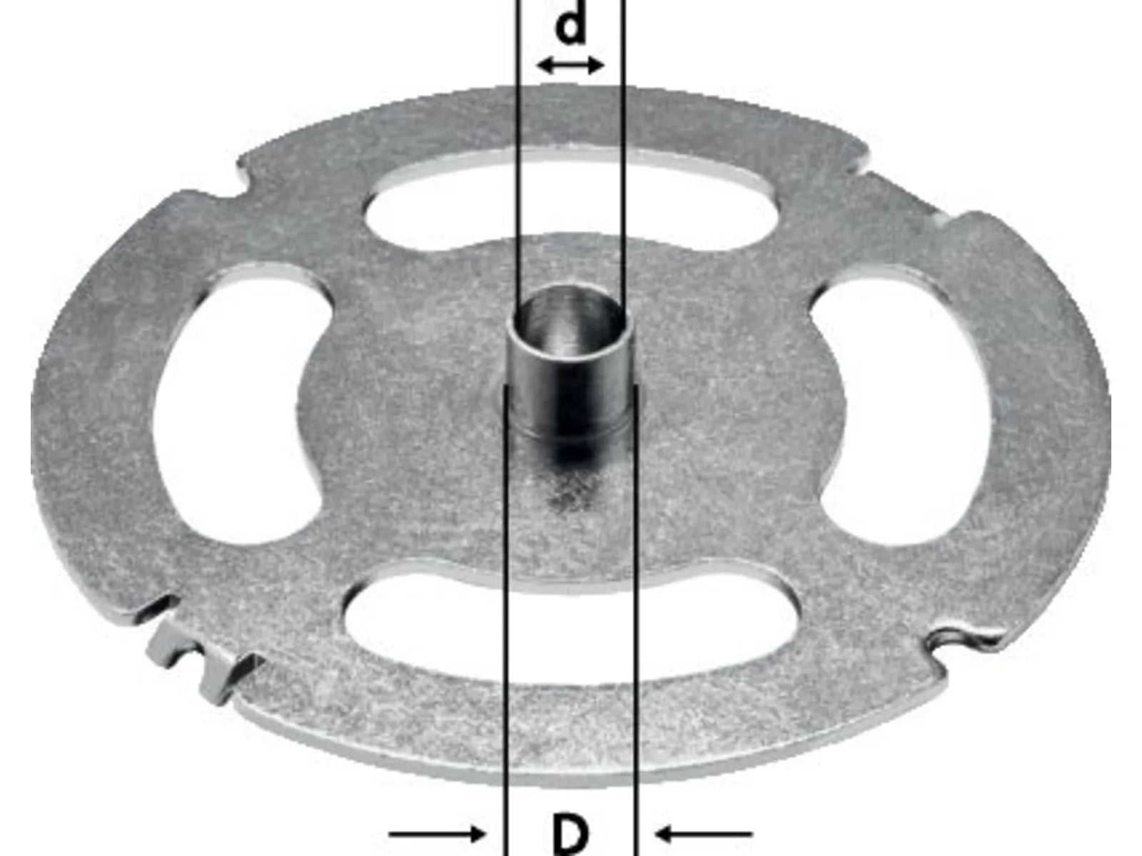 FESTOOL ACCESSORY 495339 KR-D 12.7/OF 2200 Copying ring