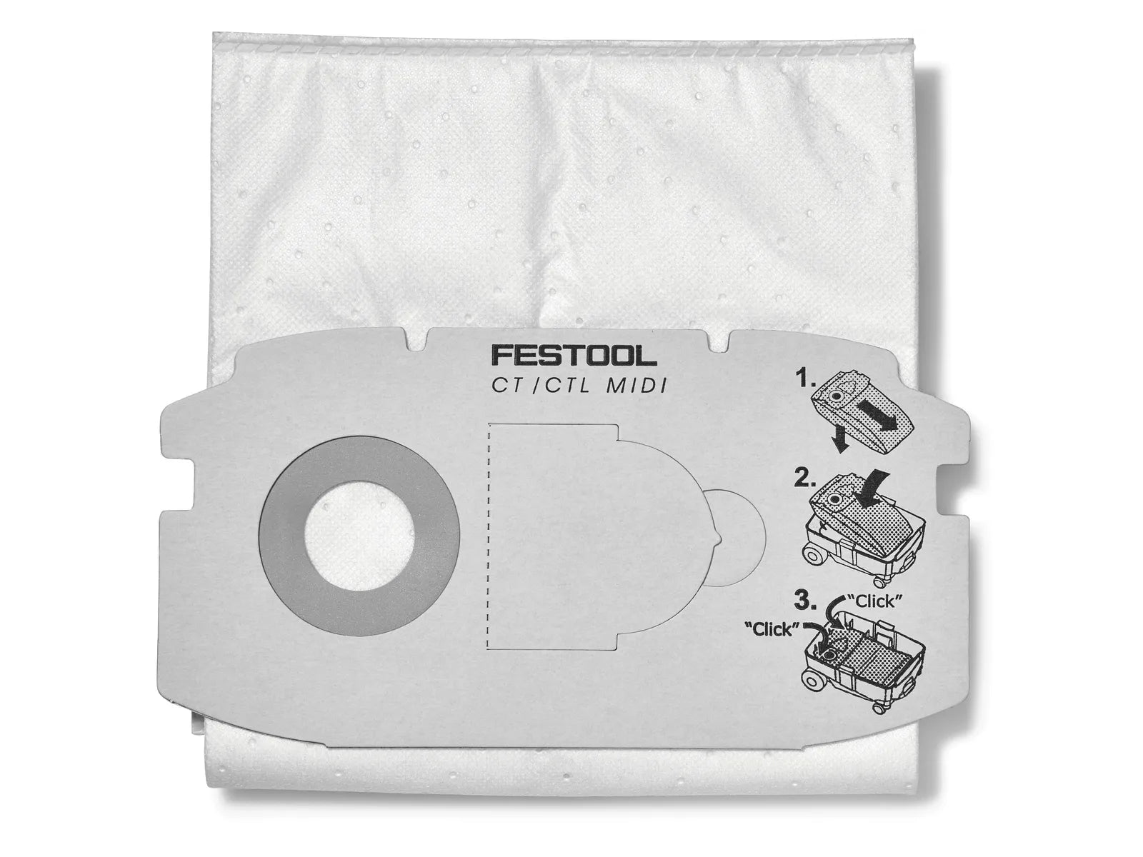 FESTOOL ACCESSORY 498411 SELFCLEAN filter bag SC FIS-CT MIDI/5 (supercedes 494105)