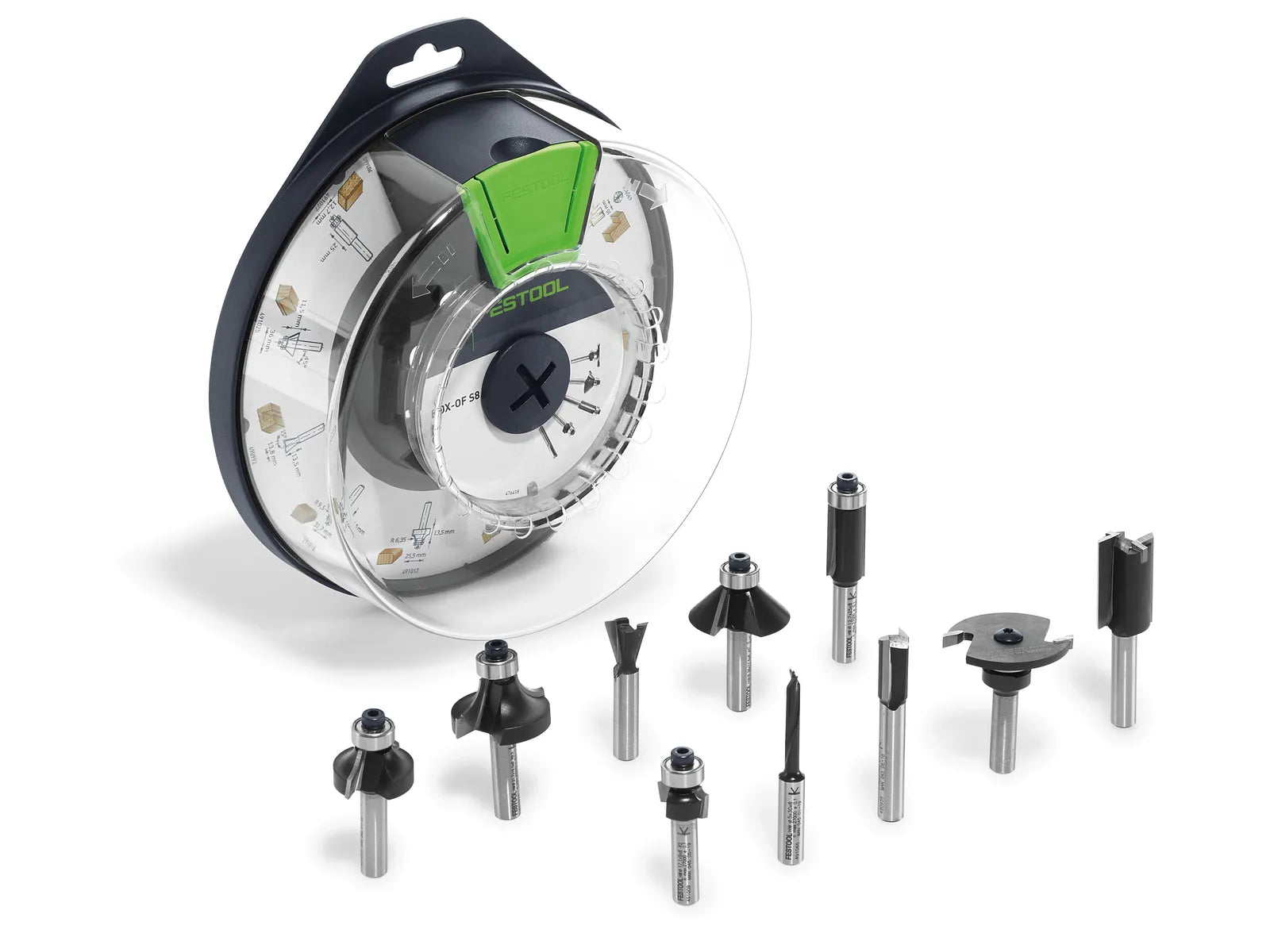 FESTOOL ACCESSORY 498979 Router bit box Box-OF HW S8 Mix