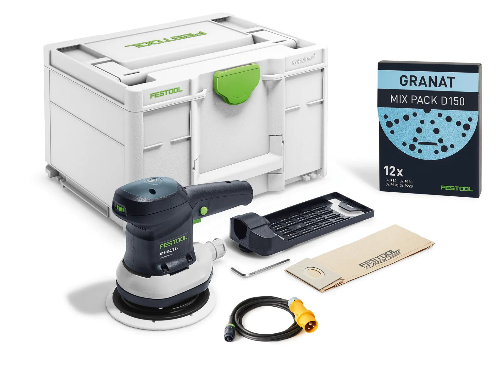 FESTOOL 576085 Eccentric Sander ETS 150/5 EQ-Plus GB 110V