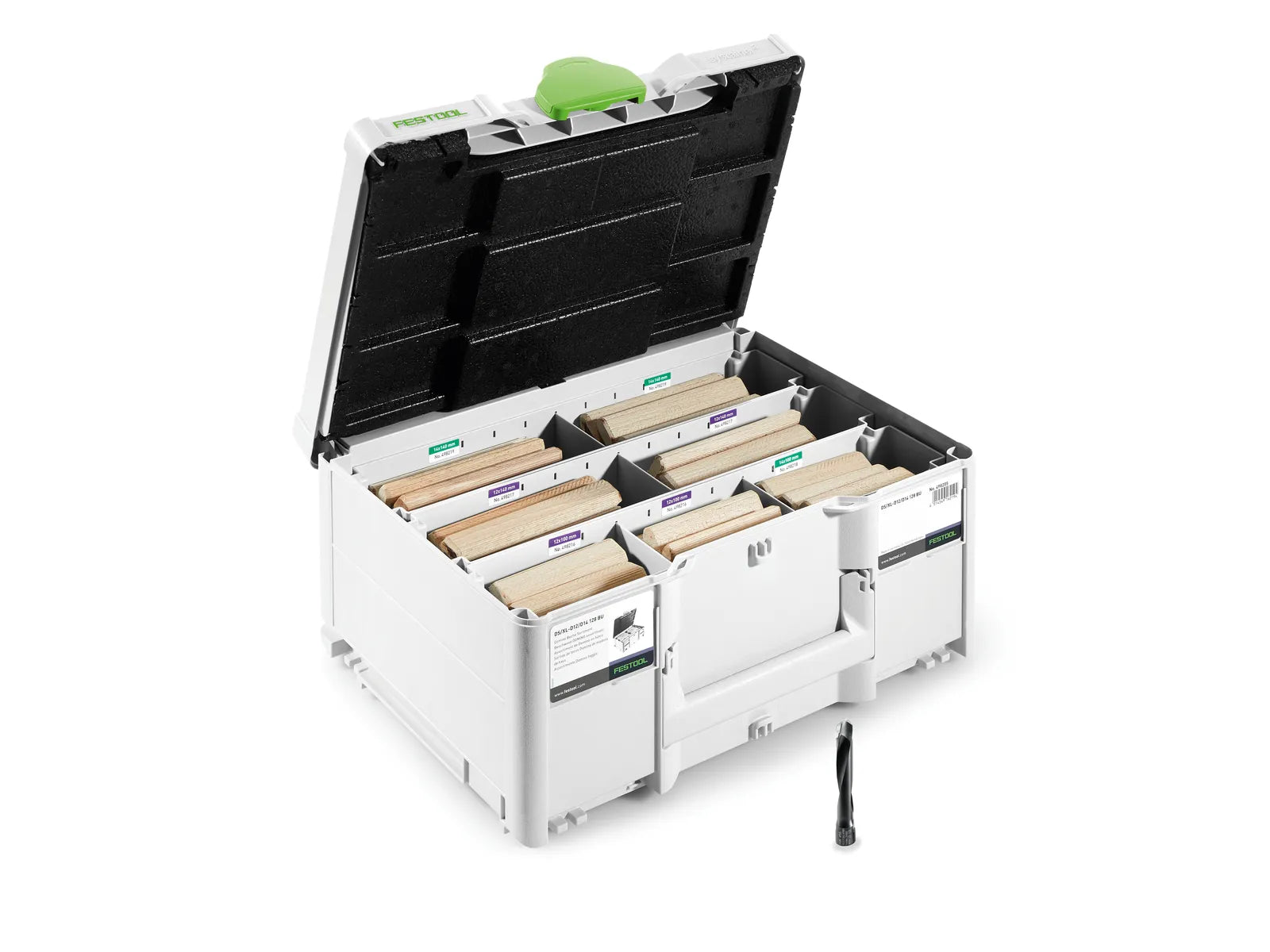 FESTOOL ACCESSORY 576791 DOMINO XL Assortment DS/XL D8/D10 306x BU