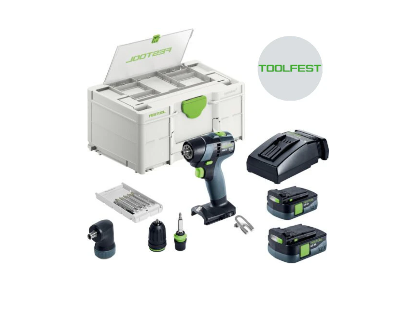 FESTOOL 576875 Cordless drill TXS 12 2.5-Set