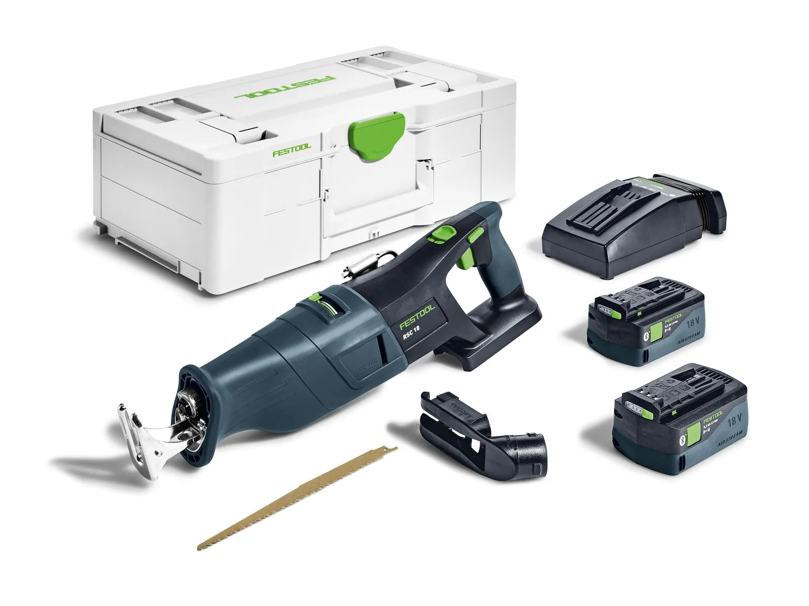 FESTOOL 576949 Cordless Reciprocating Saw RSC 18 5.0 EBI-Plus GB
