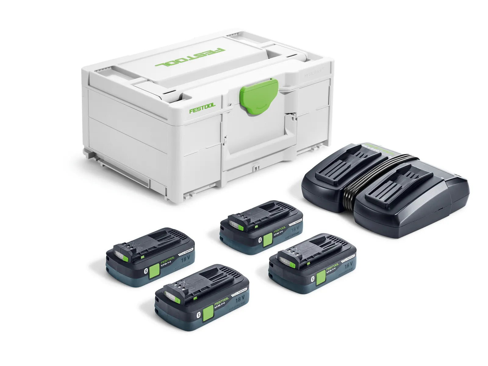 FESTOOL ACCESSORY 577105 Energy set SYS 18V 4x4.0/TCL6DUO GB