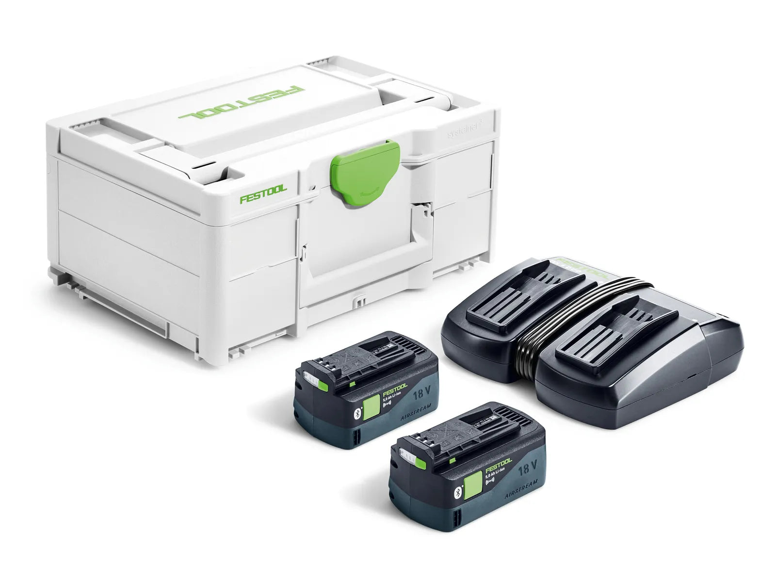 FESTOOL 577708 Energy set SYS 18V 2x5.0/TCL 6 DUO GB