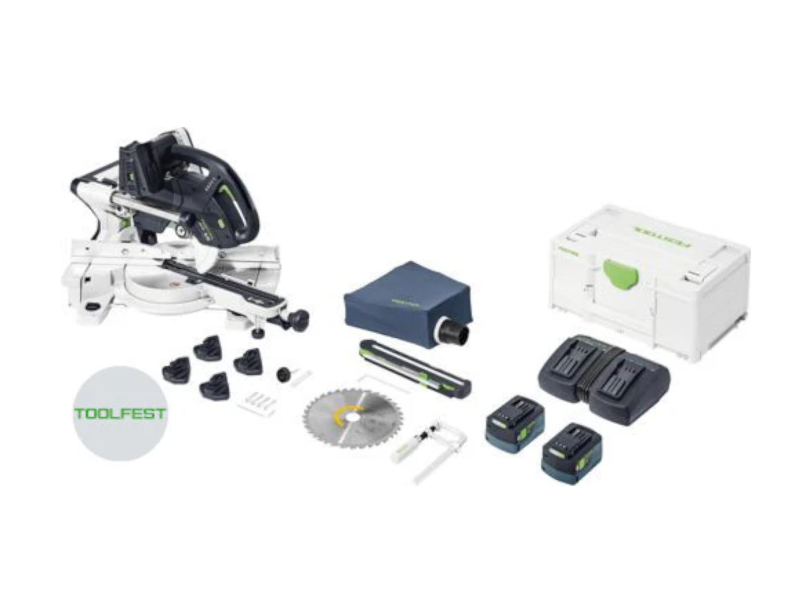 FESTOOL 577955 Cordless compound mitre saw KSC 60 EB 5.0 I-Plus GB