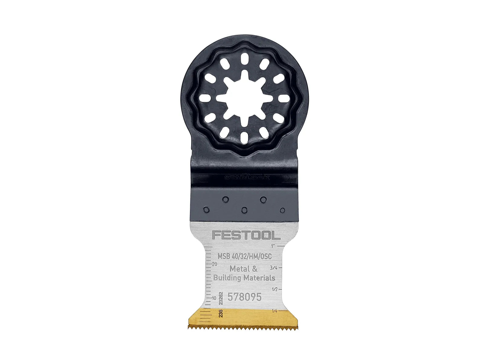FESTOOL ACCESSORY 578095 Carbide saw blade MSB 40/32/HM/OSC