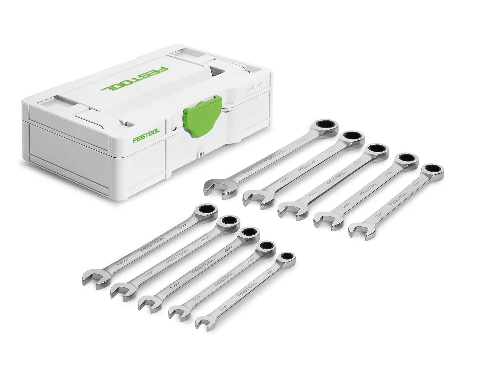 FESTOOL ACCESSORY 578117 Ring ratchet spanner set SYS3 S 76-RRS-Set