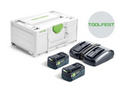 FESTOOL 578680 Energy set 18V 2xHP5.0/TCL6DUO (Pre-order)