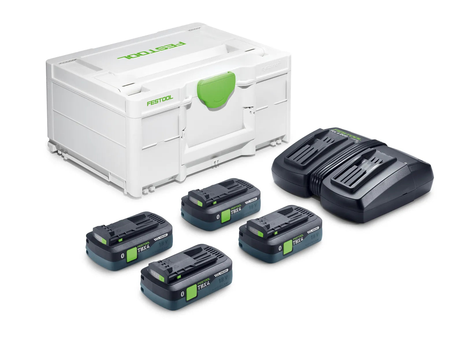 FESTOOL 578824 Energy set 18V 4xTBX4/TCL6DUO (Pre-order)