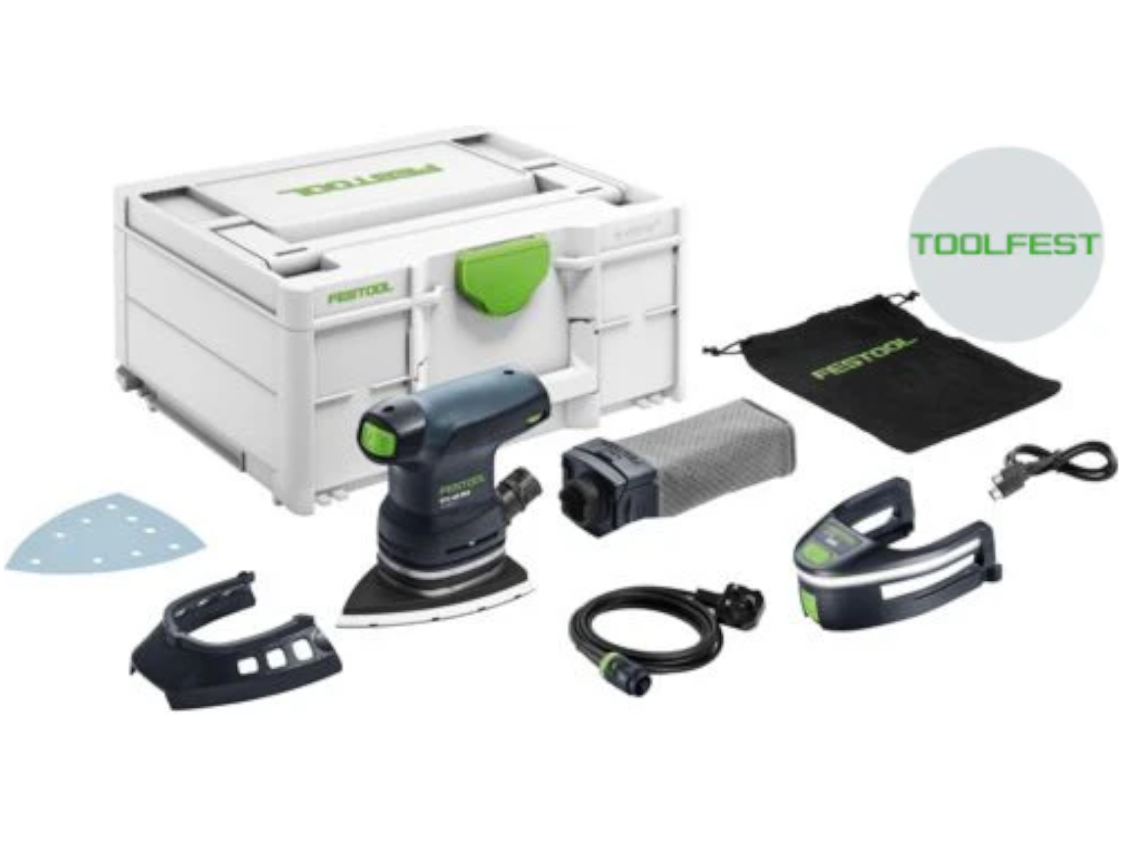 FESTOOL 578839 Delta sander DTS 400 REQ-Plus 240V (Pre-order)
